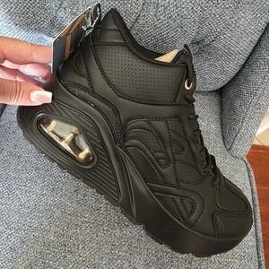 Skechers Street Uno Hi Her Friends Blk Women's Size 9.5